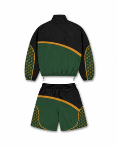 Ensemble veste et pantalon coupe-vent en nylon personnalisé, service de fabrication OEM, faible MOQ, qualité supérieure, vêtements d'extérieur légers - Product Image 2