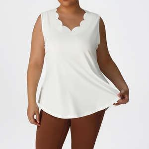 Débardeur d'été rétro inspiré des années 90, coupe ajustée, style Downtown Muse, en tissu côtelé, pour un look streetwear. - Product Image 2