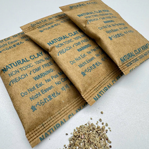Gránulos desecantes minerales de papel kraft de arcilla pura para el control de la humedad en prendas ecológicas de la UE - Product Image 1