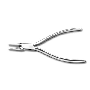 Professional Nail Flat Nose pliers Stainless Steel Loop Bending Wire Adjusting Tool for Podiatry & Nails Treatment OEM <b>by</b> KKZ - Product Image 5