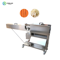Bladsnijdende fruit-schilmachine, geïntegreerde machine voor schillen en reinigen van meloenen en fruit.