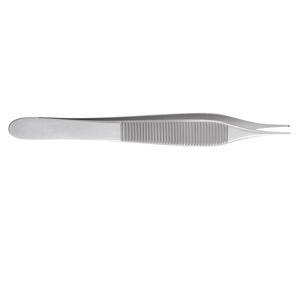 Pinzas Adson para tejido, 1x2 dientes, 12 cm, punta fina, pinzas dentadas para cirugía plástica, instrumentos quirúrgicos, uso hospitalario y clínico - Product Image 4