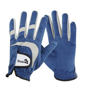 Gants de golf unisexes en cuir véritable respirant et léger, pour une utilisation à la main, vente en gros, prix bas, dernier design, best-seller - Product Image 1