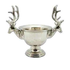 ชามแชมเปญเคลือบสีดำพร้อมหูจับ สำหรับแช่ขวด ใช้ในบ้านและงานปาร์ตี้ ใช้สำหรับใส่น้ำแข็ง - Product Image 2