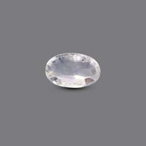 Emerald Cut 4.05 Carat Certified Natural White Zircon Loose Gemstone for Fine Jewelry - Product Image 1