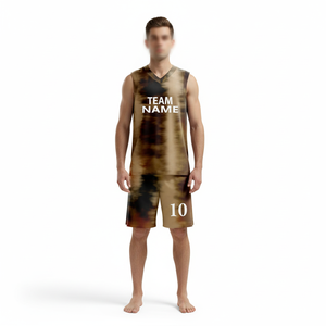 Quick Dry Basketball Jersey Suit for Men Wholesale Sportswear Team Uniform Supplier Custom Basketball Wear Team Kit - Product Image 1