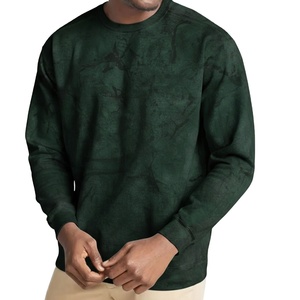 เสื้อสเวตเชิ้ตแขนยาวไซส์ใหญ่ ผ้าฝ้ายฟลีซ 100% แบบซิปและกระดุมสำหรับผู้ชาย เสื้อกันหนาว บริการ OEM แห้งเร็ว รับทำโลโก้ตามสั่ง - Product Image 2