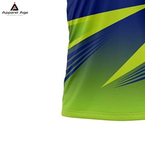 Custom Designed Short Sleeve Sublimated <b>Cricket</b> Jersey T <b>Shirt</b> Made in <b>Pakistan</b> with Custom Logo - Product Image 5