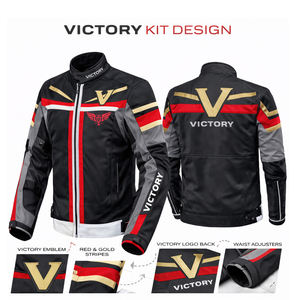 Blouson de motocross personnalisé avec drapeau du Luxembourg, blouson de course moto Luxembourg, blouson de motard 80, blouson de moto respirant en maille avec protection - Product Image 6