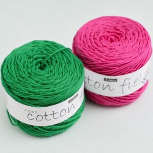 Hilo de algodón con encaje naranja COTTON FIELD 100% algodón, hilo de ganchillo hilado para tejer a mano, ovillo de 80g - Product Image 5