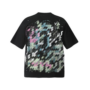 เสื้อยืดแขนกุดแฟชั่นลำลองผู้ชายใหม่ ผ้าฝ้าย 100% 320 กรัม พิมพ์ลายวินเทจสวยงาม ดีไซน์เรียบง่าย สไตล์ถัก - Product Image 4