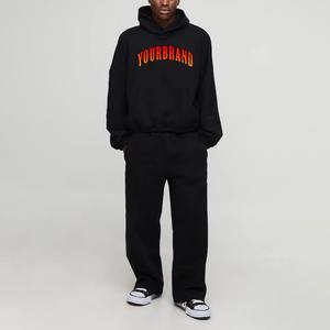 Conjunto Deportivo Personalizado para Hombre Otoño/Invierno de 2 Piezas, Sudadera con Capucha de Manga Larga y Pantalón de Cintura Alta, Suministro ODM, Chándal de Fútbol de Forro Polar Técnico - Product Image 4