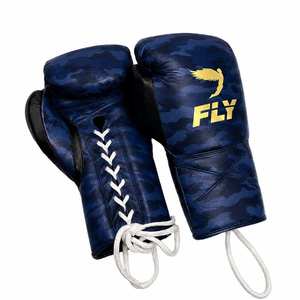 Top Selling Custom Made Fly Boxing <b>Gloves</b> Lace Up Non Slip Closure Muay Thai Sanda <b>Gloves</b> Adult For Martial Arts Oem Lightweight - Product Image 5