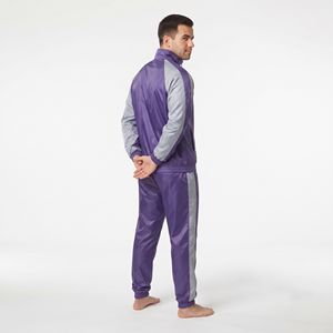 Best Quality Men's Custom Nylon <b>Jogger</b> Tracksuit <b>Plus</b> <b>Size</b> Loose Fit Lightweight Gym Training Sportswear <b>Set</b> - Product Image 4