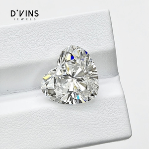 เพชร D'vins Jewels IGI แบบเม็ดเดี่ยว CVD ขนาดใหญ่ 10.86 กะรัต สี D ความสะอาด VS1 รูปทรงหัวใจ เพชรเพาะเลี้ยงในห้องปฏิบัติการ - Product Image 1