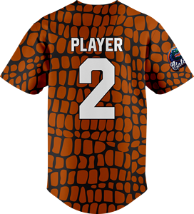 Camiseta de Béisbol Gators Ellenwood 2, Sublimada con Estampado Animal, Poliéster, Corte Regular para Hombre, Todas las Temporadas - Product Image 2