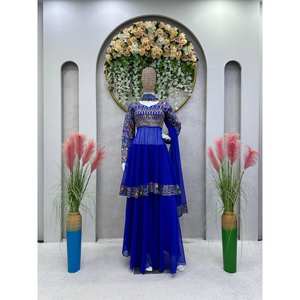 Ensemble haut-bas et Dupatta de taille XL avec fil et séquence pour un look élégant - Product Image 2