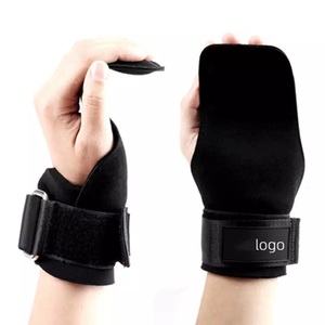 GAF Protectores de Palma para Gimnasia con Logotipo Personalizado, Guantes de Neopreno sin Dedos, Antideslizantes, Ligeros, para Ejercicio Físico - Product Image 1