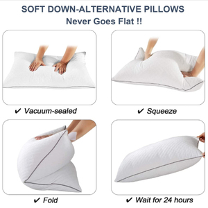 Fundas de Almohada Personalizadas en Oferta Online a Precio Económico, Fundas de Almohada Blancas 100% Algodón, Fundas de Cojín con Diseño Personalizado - Product Image 2