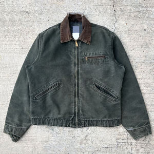 High Quality Custom Casual Slim Long Sleeve Jean Jacket Men's Ripped Biker Classic Style Vintage Blue Denim Jacket for Men - Product Image 1