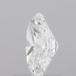 Diamant ovale de luxe cultivé en laboratoire VSone couleur F deux carats CVD certifié IGI, taille excellente, pierre libre pour bague de fiançailles - Product Image 3