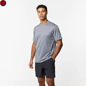 Ensemble de t-shirt et short de course pour homme, respirant, tricoté, vêtements de sport actifs, ensemble de gym, tenue d'entraînement, été - Product Image 2