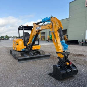 Mini-excavatrice JCB d'occasion fiable, poids opérationnel de 1 à 8 tonnes, moteur Cummins, système hydraulique Hydac, godet sur roues - Product Image 4