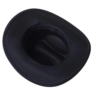 Nuevo Sombrero Vaquero de Fieltro de Lana de Lujo al por Mayor con Logotipo Personalizado para Hombres Adultos, Ideal para Fiestas y Decoración - Product Image 3
