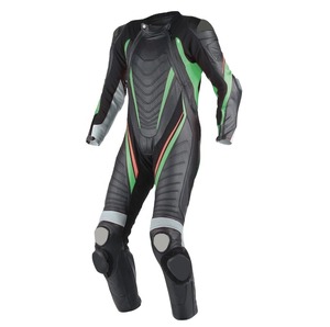 ชุดมอเตอร์ไซค์หนังแท้สีพื้นแบบสั่งทำพิเศษของ Samroz Sports สำหรับผู้ชาย แขนยาว ระบายอากาศ กันลม แห้งเร็ว ไซส์ใหญ่ - Product Image 1