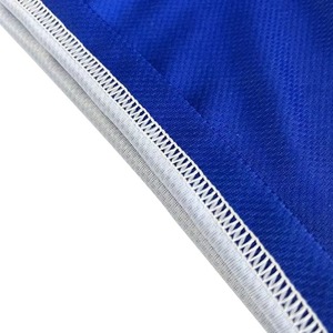 Customized <b>White</b> Baseball Jersey Unisex Short Sleeve Moisture Wicking Breathable Digital Print V-neck Mesh OEM ODM Service - Product Image 4