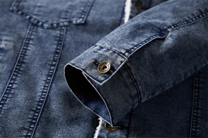 2025 New Spring Autumn Winter Men's <b>Denim</b> Jacket For Men Japanese Style Casual Youth Trendy Work Wear Men's <b>Denim</b> <b>Coat</b> - Product Image 4