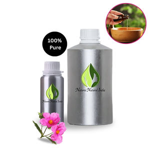 Huile Essentielle de Cistus (Rose de Roche) de Qualité Supérieure, Distillée à la Vapeur à partir de Feuilles de Citron, pour l'Aromathérapie, la Relaxation, l'Éclaircissement et l'Hydratation - Product Image 1