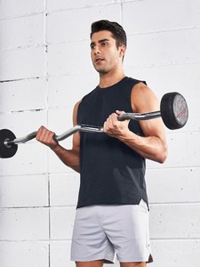 Men's <b>Stringer</b> Tank Top Bodybuilding Workout <b>Vest</b> Breathable Athletic Sleeveless Gym Shirt OEM ODM Private Label Production - Product Image 3