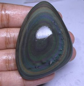 Cabujones de Obsidiana Arcoíris Natural, Gemas de Cristal Sueltas Hechas a Mano, Venta al por Mayor para la Fabricación de Joyería - Product Image 1