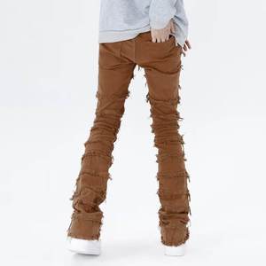 Nuevos Jeans Ajustados de Diseño Personalizado para Hombre, Pantalones Vaqueros de Alta Calidad a Bajo Precio - Product Image 4
