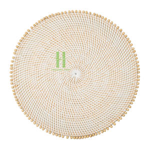 Hot Products Rattan Woven Placemats for Dining Table Table Decor <b>Christmas</b> Ratan Placemats OEM Rustic Placemats From Vietnam - Product Image 5