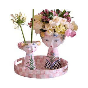 ถาดเปลือกหอยมุกสีชมพูสวยงามสำหรับตกแต่งบ้าน - Product Image 4