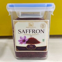 Safran du Cachemire 100% pur et original, filaments cueillis à la main, Kesar de qualité supérieure avec un arôme riche, une couleur naturelle et une saveur distinctive