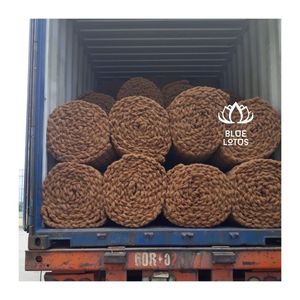 Mieon Wholesale Coconut Fiber <b>Shade</b> Custom Design Coconut Door Mat <b>for</b> Outdoor <b>Garden</b> Shading - BLUE LOTUS From Vietnam - Product Image 5