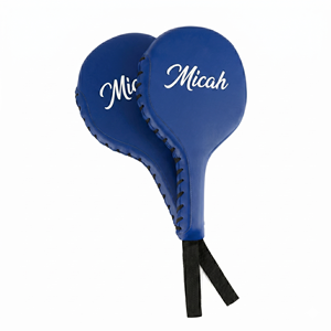 Micah Corporation Custom Logo Durable Cowhide Leather Boxing Paddle <b>Training</b> Target Focus Mitts Muay Thai MMA Kickboxing Martial - Product Image 6