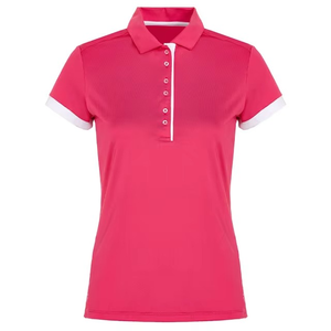 Chemisier de sport décontracté pour femmes, chemise de golf personnalisée à boutons, polos respirants pour femmes - Vente en gros - Product Image 4