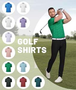 Camisetas Polo Estampadas para Hombre, Manga Corta, Absorbentes de Humedad, para Golf, Tenis, Uso Diario, Camiseta Casual con Cuello - Product Image 5