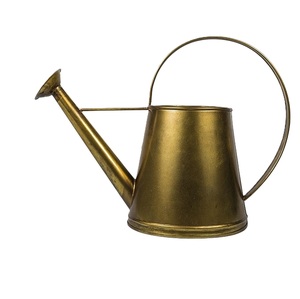 Arrosoir en métal au design attrayant, finition cuivre brillant, pour la décoration de la maison et du jardin, porte-fleurs, arrosoir pour plantes - Product Image 5