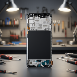 Pannello frontale con display e telaio di ricambio per Xiaomi Redmi Note 10 - Product Image 3