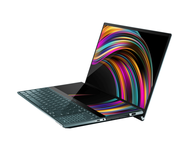 BRAND NEW ZenBook Pro Duo UX581 15.6  4K Touch i7-9750H RTX 2060 32GB 1TB SSD Blue