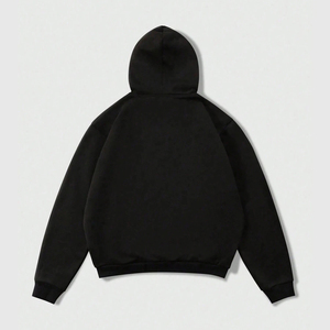 Custom Oversized Graphic Hoodie New Design Cotton Fleece Streetwear <b>Pullover</b> Hooded Sweatshirt Bulk Wholesale OEM - Product Image 3