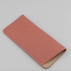 Estuche para gafas, funda para gafas de sol, gafas negras, estuche de cuero genuino, cierre artesanal, 2017 - Product Image 4