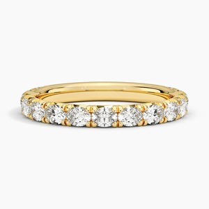 Anillo de Diamante Cultivado en Laboratorio con Corte Esmeralda y Corte Redondo en Oro Sólido de 14K y 18K de Lujo, Certificado por IGI, Joyería Fina de Compromiso, Estilo Clásico - Product Image 6