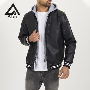 Nouvelle arrivée : veste en cuir pour homme, cuir de haute qualité, personnalisable, respirante, prix bas, veste en cuir tendance pour l'hiver par AKO - Product Image 1