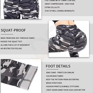 Leggings de sport pour femmes avec logo personnalisé, vêtements de yoga, vêtements de sport, collants de compression, leggings pour femmes en vente - Product Image 6